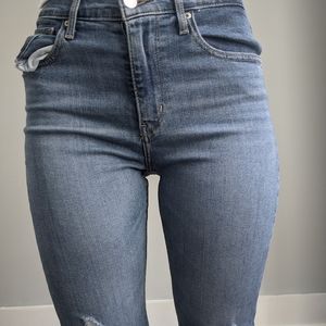 High-rise straight Levi's jeans